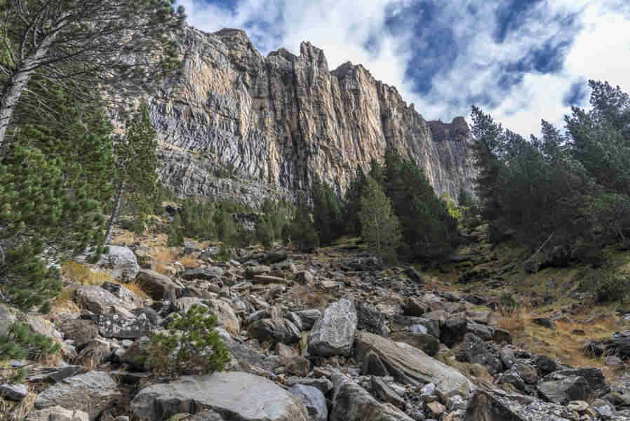 Huesca - parque nacional de Ordesa y Monte Perdido - valle de Ordesa 111 - faja Canarellos.jpg